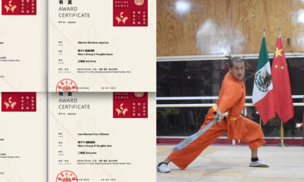 8 Medallas y un primer lugar para Templo Shaolin de México desde China